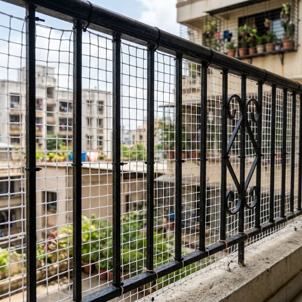 Grill Balcony Safety Nets